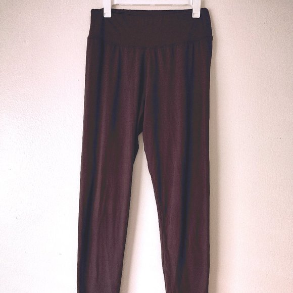 ALWAYS Women's One Size Violet High Waist Premium Buttery Soft Stretch Leggings - Picture 8 of 13